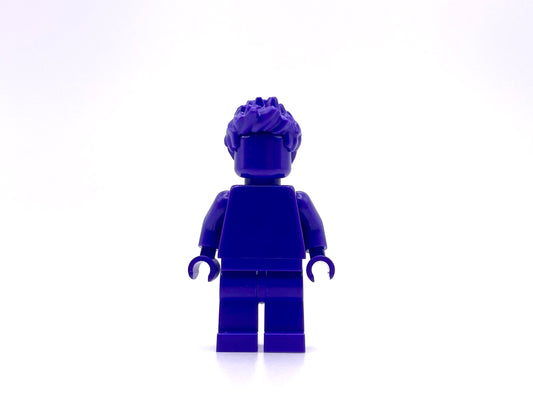 Monochrome Dark Purple Spiky Hair Figure (RARE)