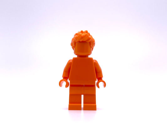 Monochrome Orange Spiky Hair Figure (RARE)