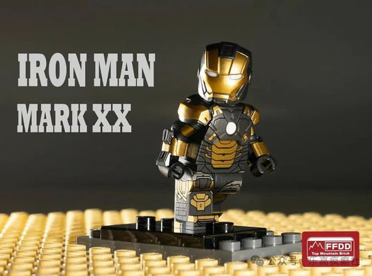 Top Mountain Brick Iron Man MK20