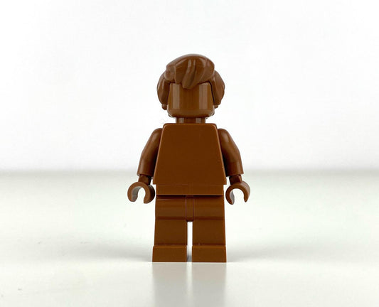 Monochrome Medium Brown Dude Figure
