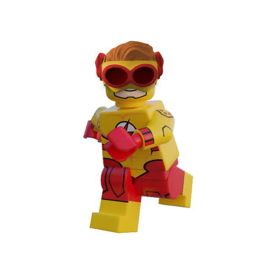 *PRE ORDER* Whirlwind Customs Yellow Kid Flash Custom Minifigure